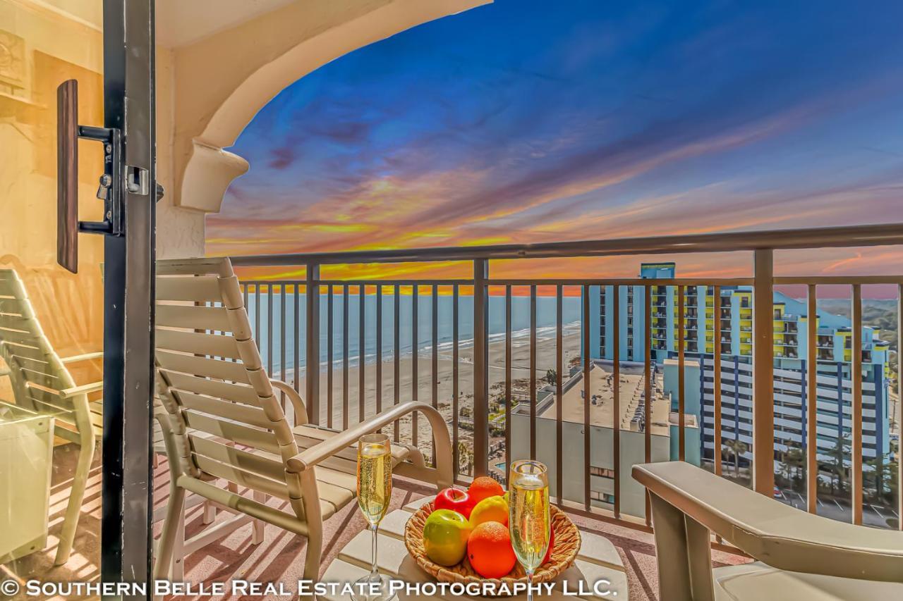 Ocean View Double Suite With Beautiful Decor And Accents Caravelle Resort 1504 Sleeps 6 Guests 默特尔比奇 外观 照片